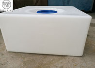 serbatoio di acqua di plastica rettangolare 60l per stoccaggio dell'acqua potabile bianco/giallo