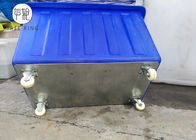 Modanatura rotazionale su misura 300kg che ricicla il carretto di plastica di stoccaggio della lavanderia con l'inserzione