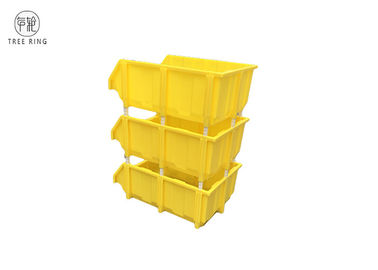 Barili di plastica del banco dell'Assemblea, scatole di stoccaggio accatastabili per la scaffalatura del magazzino