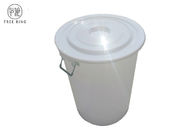 Recipienti residui variopinti all'aperto dell'impennata, recipiente di plastica 100l che ricicla con la copertura/coperchi